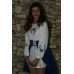 Embroidered costume for girl "Cornflower Dreams" teenage